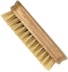 Kartáč na čištění kůže ze strany